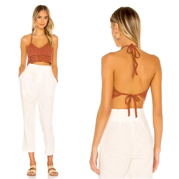 Free People Tops - 🌟SOLD ON DEPOP😃🌟NWT Free People Sydney Crochet